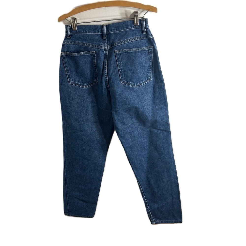 Vintage Wrangler High Waist Jeans Sz 8 Rise Mom Denim 100% Cotton Blue